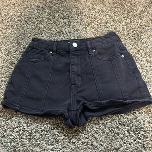 Black pacsun high rise shorts! Size 24